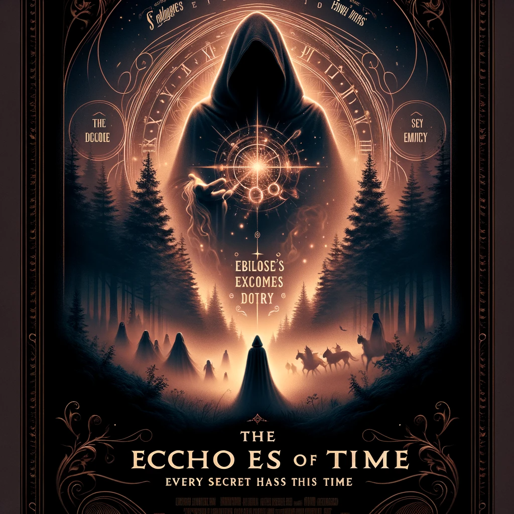 The Echoes of Time - Movie Poster by AI