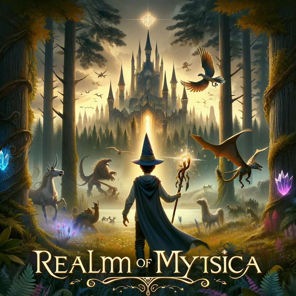 Realm of Mystica - AI Movie Poster