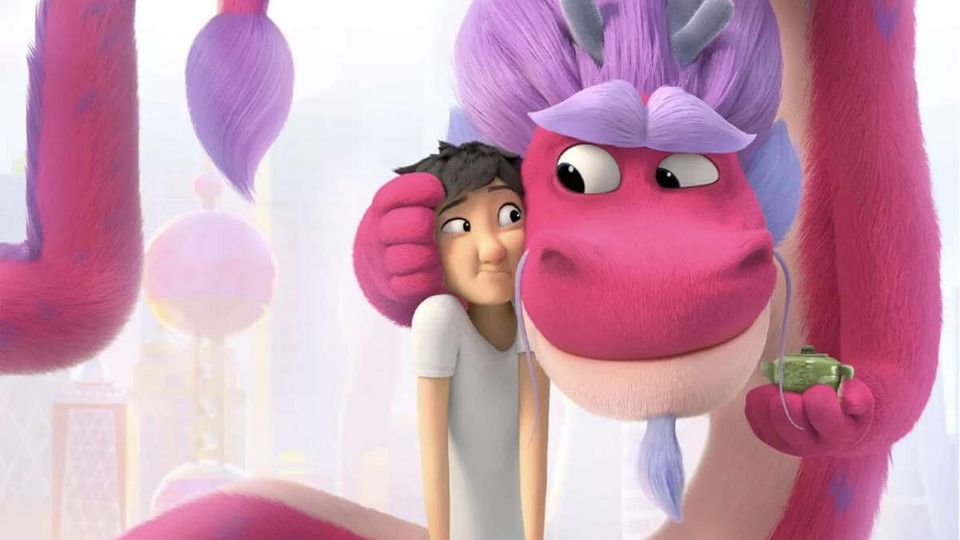 Wish Dragon: The Fluffy Animation